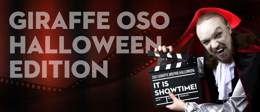 Giraffe OSO Halloween Edition｜无声到有声，黑白到色彩